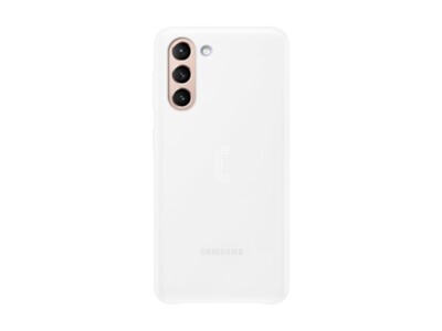 Samsung Galaxy S21 5G LED Back Cover Case - White Brand New