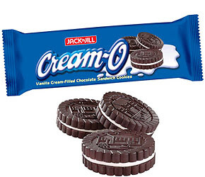 JACK 'n JILL Cream-O Vanilla Cookies 