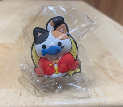 Capsule Toy One Piece Cat Rubber Mascot Shanks