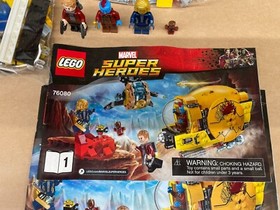LEGO Marvel Super Heroes 76080 Ayesha's Revenge 4 Minifigures 323 Pieces No Box