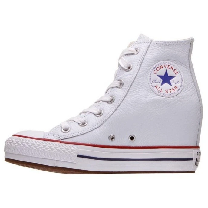 Converse Chuck Taylor All Star Lux Hi Top Leather Hidden Wedge