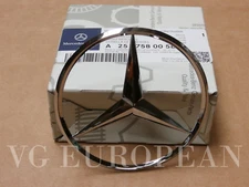 Mercedes-Benz Genuine S R CL Class Trunk Lid Hatch Door Star Emblem Logo NEW