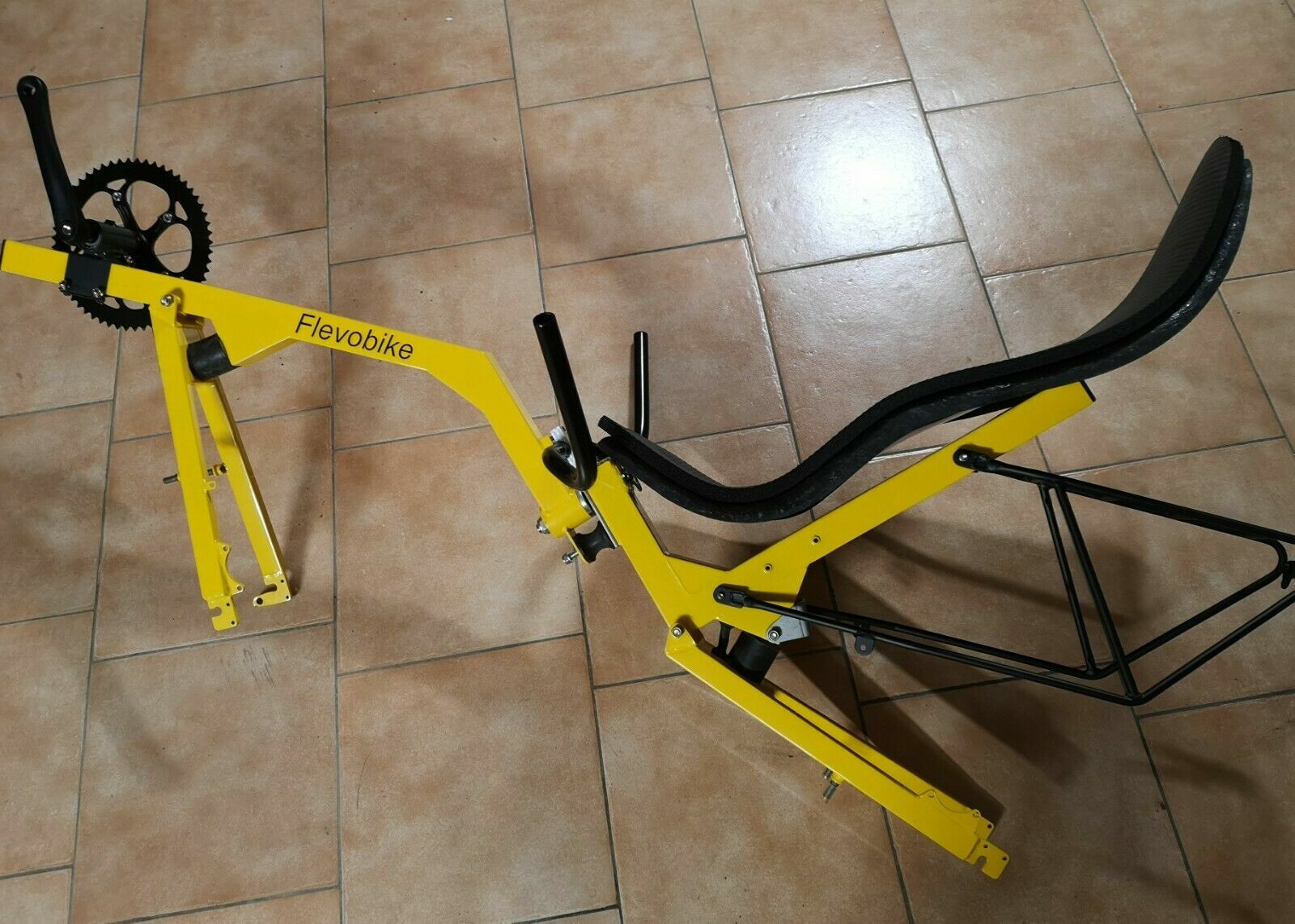 recumbent bike folding