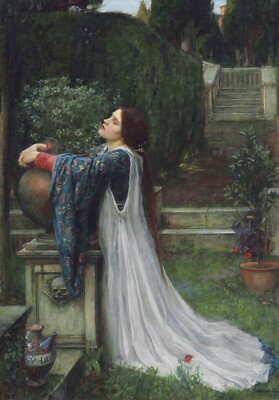 Isabella and the Pot of Basil by John William Waterhouse - Poem  8x10 Print