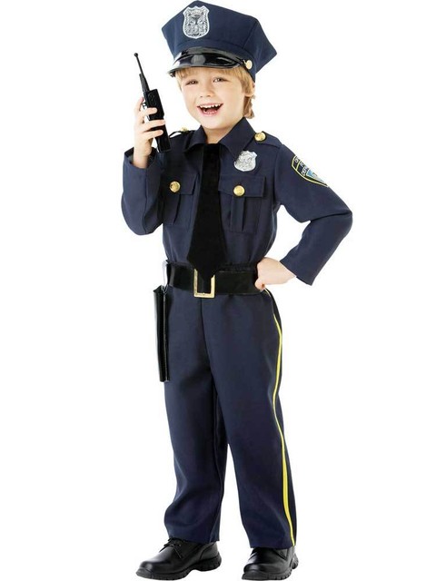 police dress for 4 years boy