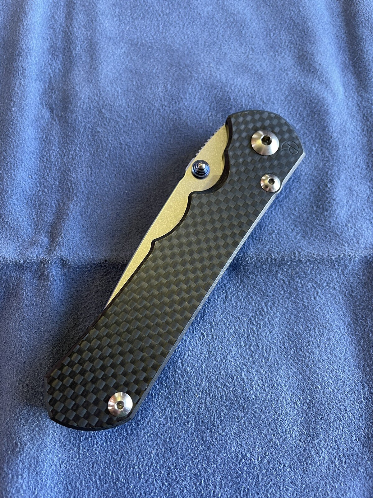 Large Sebenza 25 Rare Carbon Fiber Knife Art Edition Outstanding