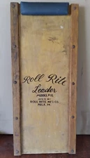 Vintage 1950's / 1960's Roll Rite Leader Model #1L Auto Mechanic Creeper Gas Oil