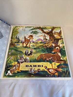Walt Disney's Magic Mirror Bambi 1962 LP Vinyl Disneyland Records
