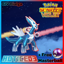6IV Dialga Pokemon Scarlet & Violet 🚀Fast🚀