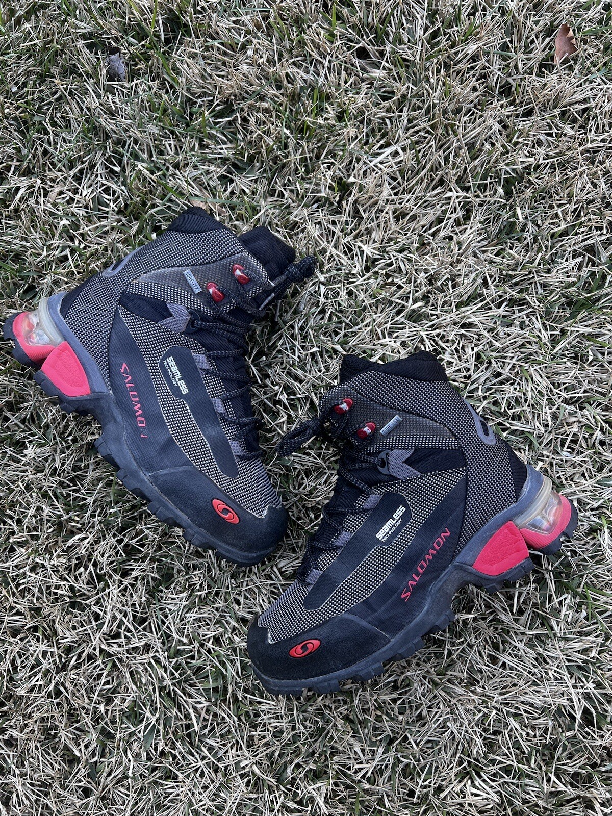 Stivali invernali BELLI Salomon Quest Thinsulate neri taglia 6 donna trail