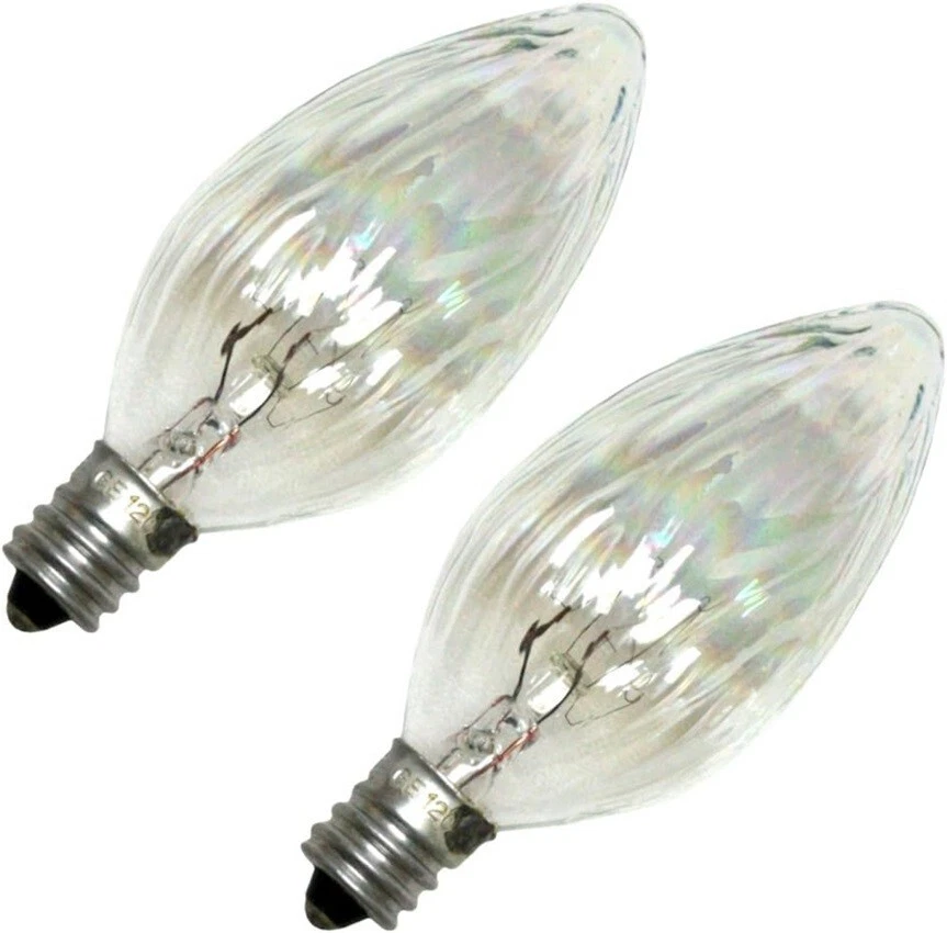 GE 48394 2 Count Auradescent 15 Watt Torpedo Flame Light Bulbs- Pack of 6 - Image 3 of 3