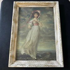 "Pinkie" By Sir Thomas Lawrence Vintage Collotype Print 1960s