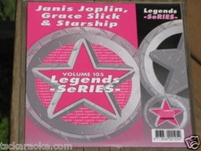 LEGENDS Karaoke CDG JANIS JOPLIN, GRACE SLICK JEFFERSON STARSHIP AIRPLANE