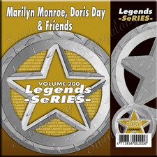 KARAOKE CD G LEGEND SERIES 16 MARILYN MONROE,DORIS DAY VOL-200 In Plastic/Print