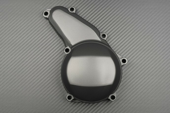 Cache carter moteur noir pour moto YAMAHA YZF 600 THUNDERCAT 4TV