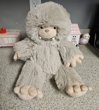 Jellycat Bo Bigfoot Plush Stuffed Animal Gray Medium 14-24 in BO2BF