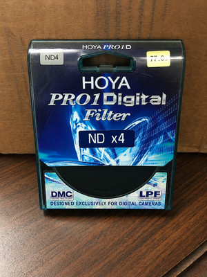 Hoya 77mm PRO1 Digital ND4 Neutral Density Camera Lens Filter