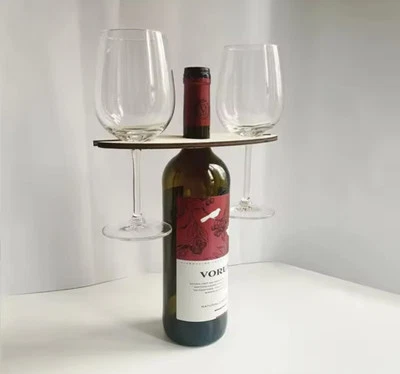 Wein Butler Weinhalter und Glashalter Weinflaschenhalter Weingeläser Kellnern - Bild 1 von 4
