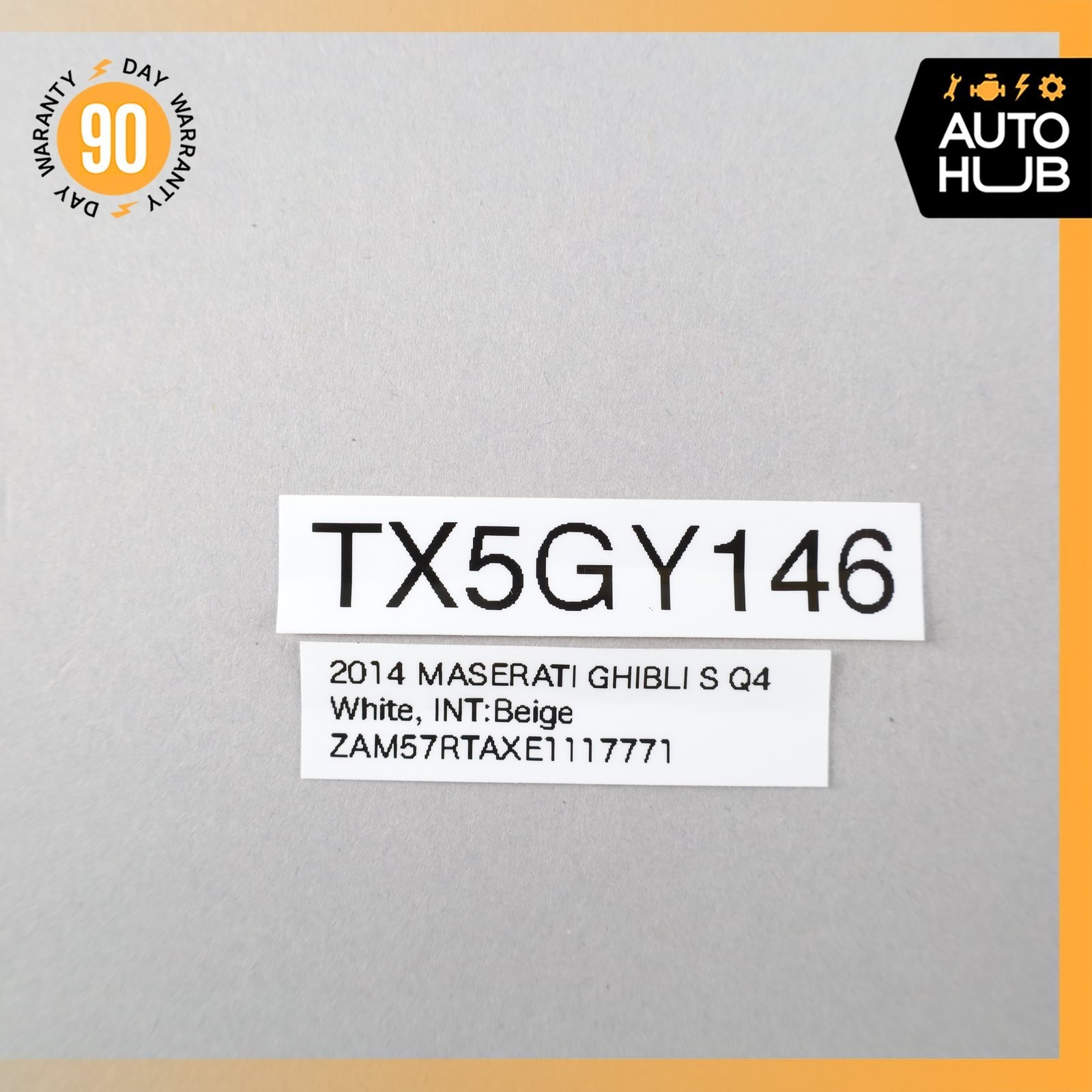 14-22 Maserati Ghibli Quattroporte Door Window Control Switch 670013822 OEM