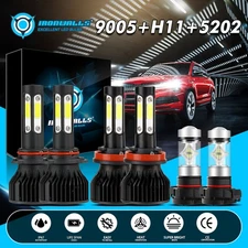 For Chevrolet Colorado 2015-2022 2023 2024 2025 4-sides LED Headlight Bulb White