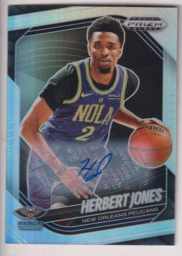 HERBERT JONES 2024-25 PANINI PRIZM BASKETBALL AUTOGRAPH AUTO CARD #103