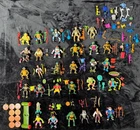 Vintage Teenage Mutant Ninja Turtles TMNT Action Figure and Accessories Lot