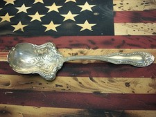Wm. A. Rogers Silverplate Berry/Casserole Spoon 9in Art Nouveau Floral — listing 4