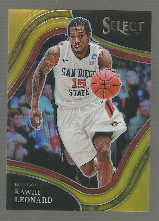 Kawhi Leonard Serial Numbered Basketball Sports Trading Card