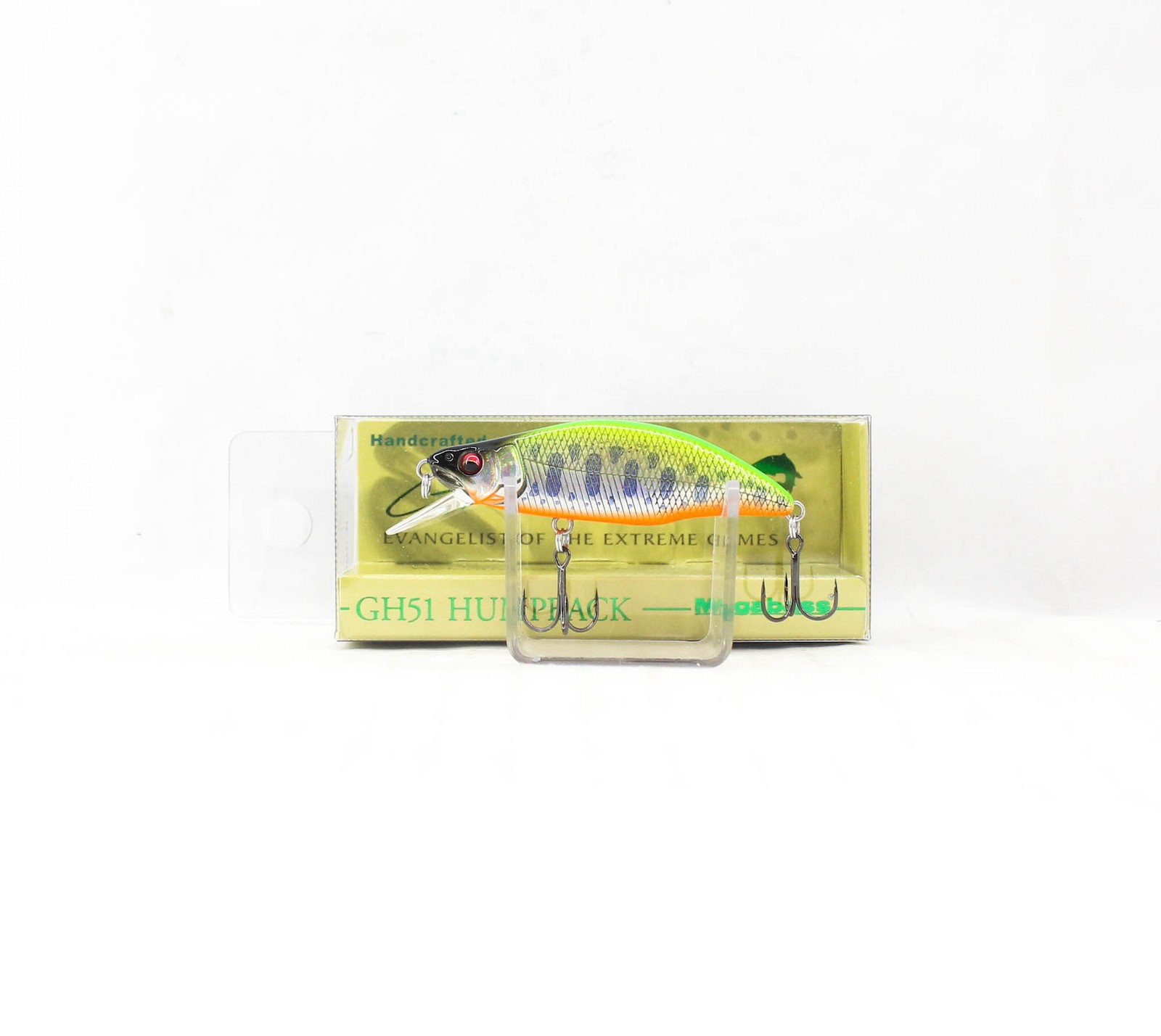Megabass GH 51 Humpback FS Sinking Lure LZ Lime Back OB (4420)