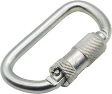 30KN Auto Locking Carabiner Heavy Duty Locking Clip Camping Hi...