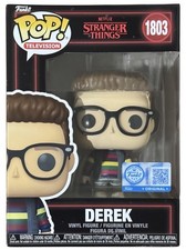 Funko Pop! Stranger Things Derek #1803 Exclusive Vinyl Figure + Pop Protector