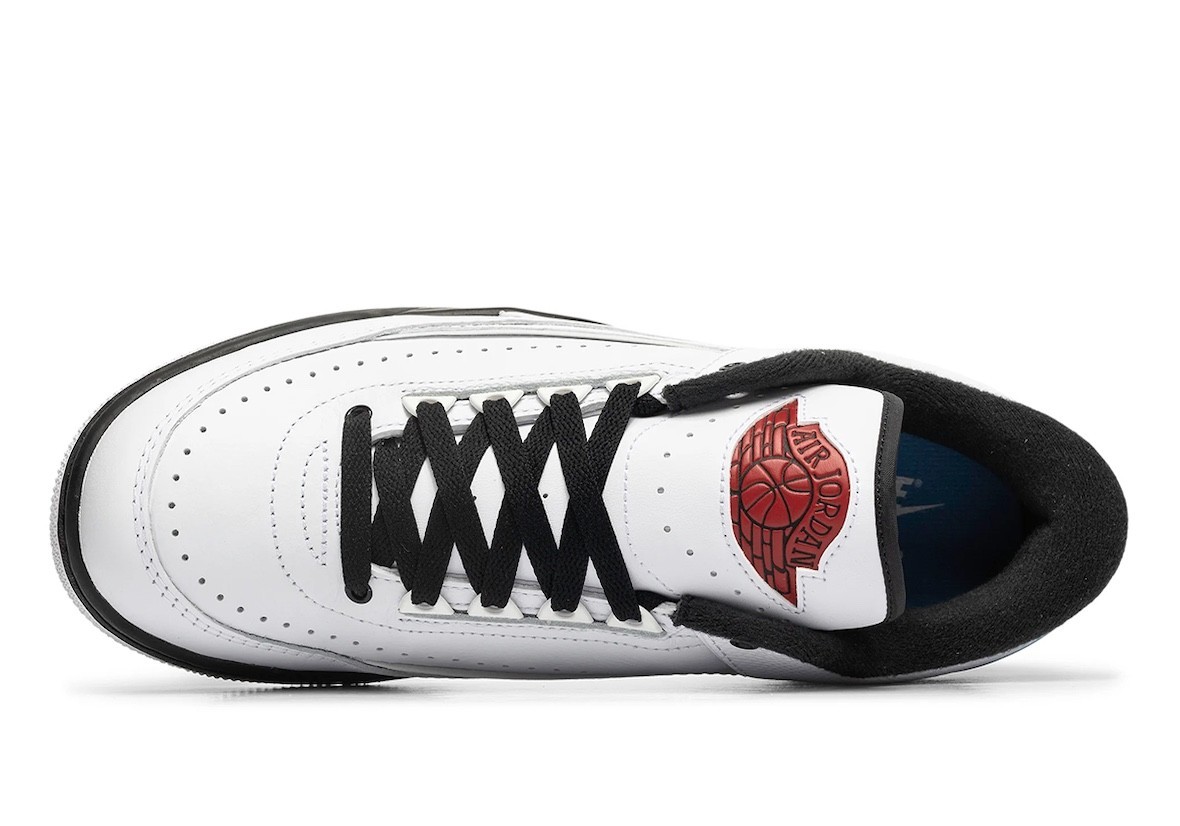 Nike Air Jordan 2/3 Shoes White Varsity Red Black FD0383-104 Men's