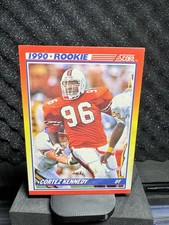 Score 1990 Rookie Cortez Kennedy #299 Miami Hurricanes NCAA Football Card. rookie card picture