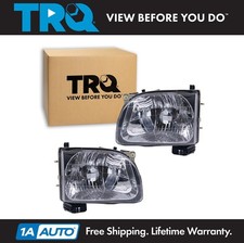 Trq Headlight Assembly Set Driver Passenger Side Fits 2001-2004 Toyota Tacoma Trq Headlight Assembly Set Driver Passenger Side Fits 2001-2004 Toyota Tacoma