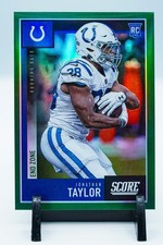 2020 PANINI CHRONICLES JONATHAN TATLOR GREEN 6/6 #447 SCORE ROOKIE END ZONE RC