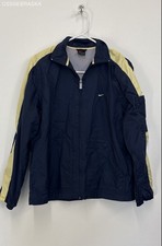 Nike Blue/Yellow Vtg Windbreaker Jacket Womens - Size M