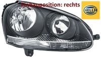 Hella 1EG247007-621 Hauptscheinwerfer Rechts Scheinwerfer FüR VW