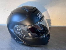 Shoei Neotec 2 Modular Flip-Up Helmet with SENA SRL Comm Unit Matte Black Small