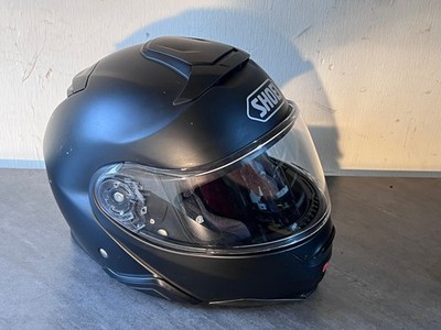 Shoei Neotec 2 Modular Flip-Up Helmet with SENA SRL Comm Unit Matte Black Small