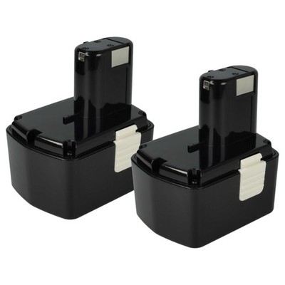 2x Akku für Hitachi DS 14DVF2 DS 14DVF3 DS18DVF3 DS 18DVC DS18DMR 3,3Ah 14,4V