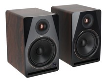 Pair Rockville APM8D v2 8" Active Powered Studio Monitor Speakers USB Bluetooth