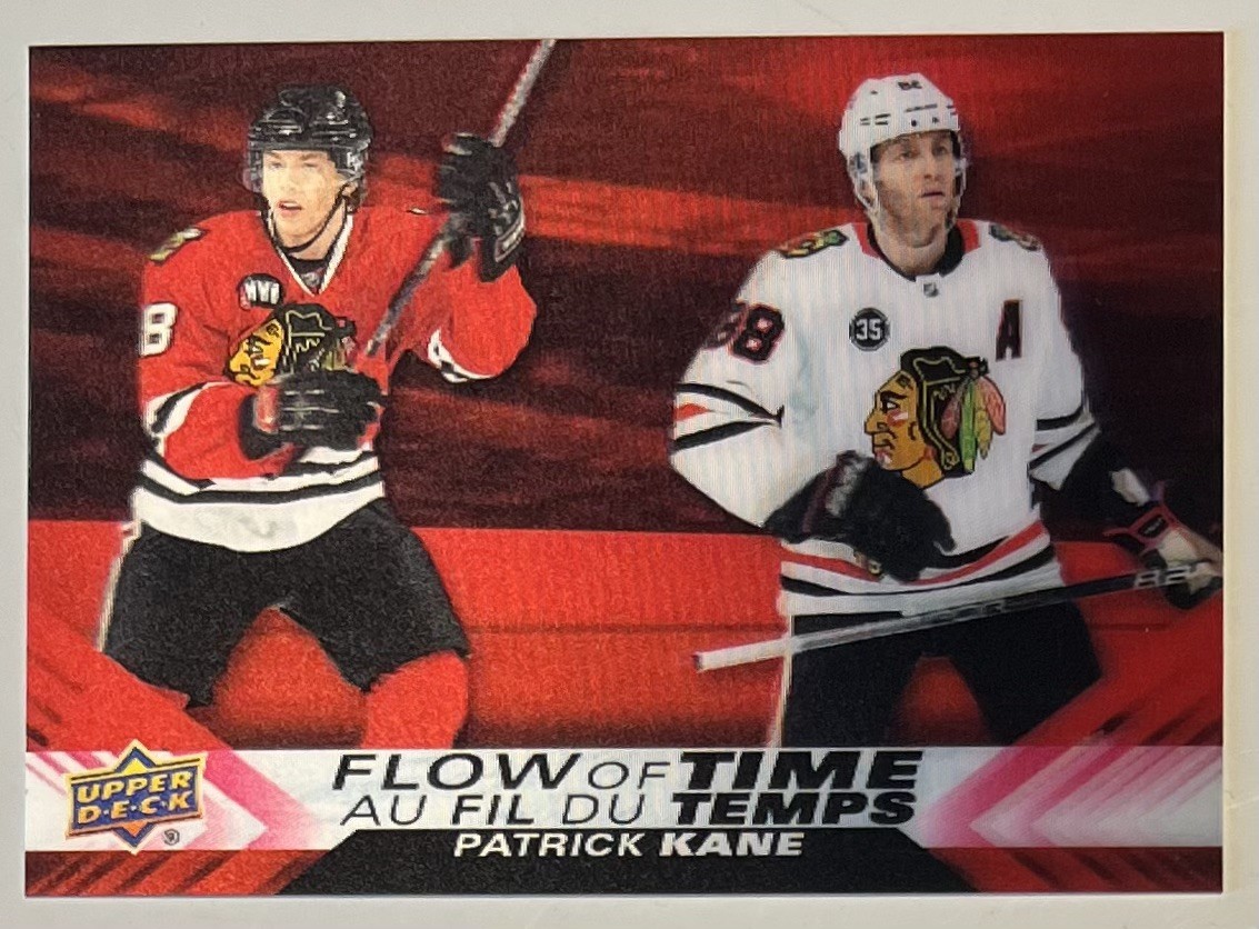 Patrick Kane 2022-23 Upper Deck Tim Hortons Flow Of Time #NT-4