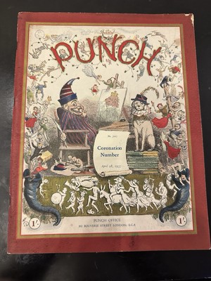 Punch Magazine CoronationNumber Aprin 28 1937 King GeorgeVI Queen Elizabeth