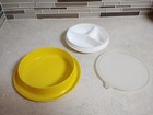 Vintage Tupperware Child's Three Comparment Warming Bowl — photo 3