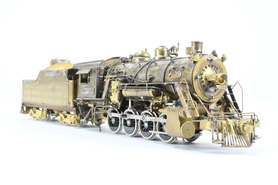 Cinturón de algodón HO latón personalizado Joe G. Collias SSW 2-8-0 581 COMO ESTÁ SIN CAJA DE CAMBIOS DE MOTOR Foto 4 de 4