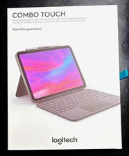 Logitech Combo Touch Keyboard Folio Case w/ Trackpad for iPad 10th Gen 10.9 Gray