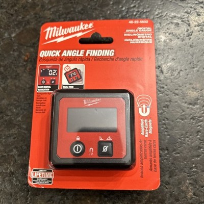 Milwaukee 48-22-5602 Cordless Digital Angle Gauge w/ Carrying Case
