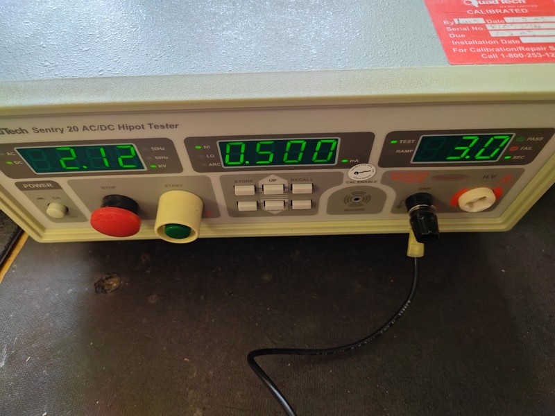 QuadTech Sentry 20 AC/DC  Hipot Tester