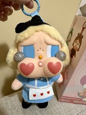 NEW POP MART CRYBABY Crying Again Glitter She's Alice Plush Pendant, Bag Charm