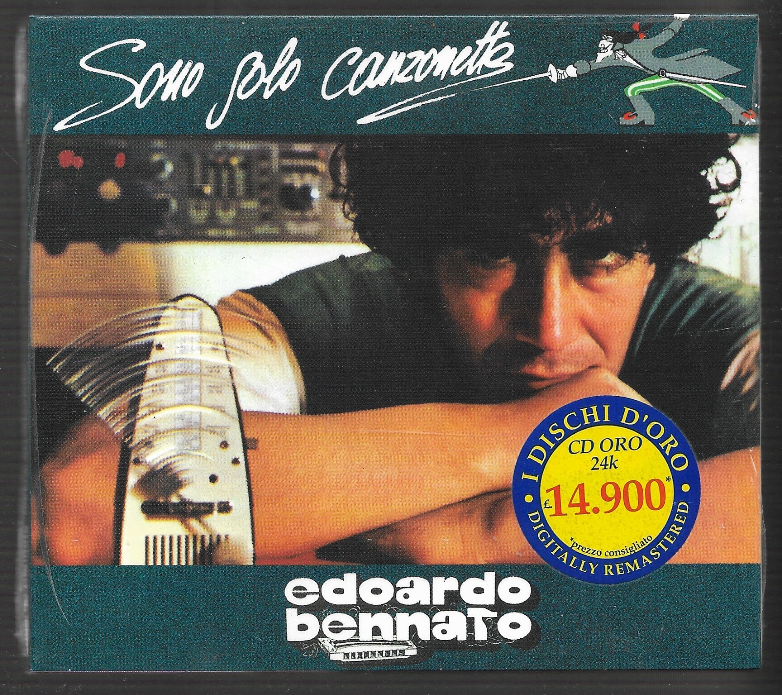EDOARDO BENNATO SONO SOLO CANZONETTE CD F.C. DISCHI D'ORO NUOVO SIGILLATO!!!